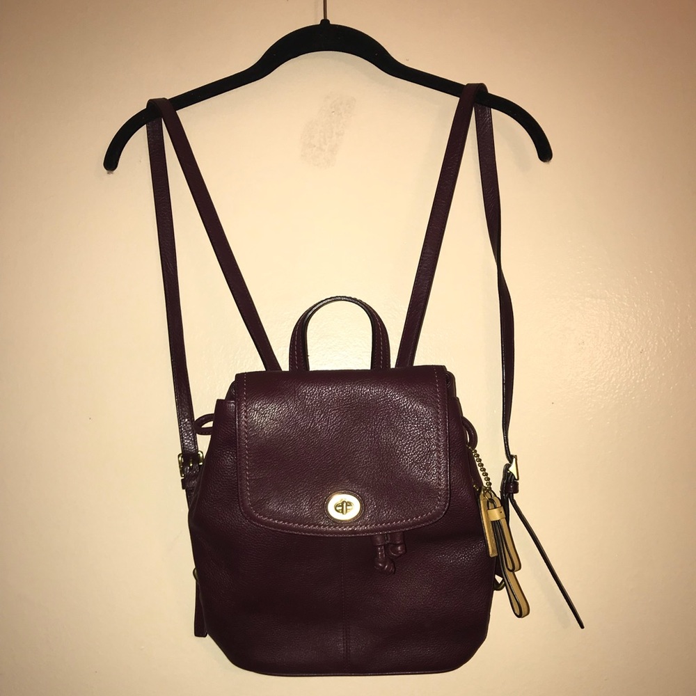 Deep Purple Coach Small backpack